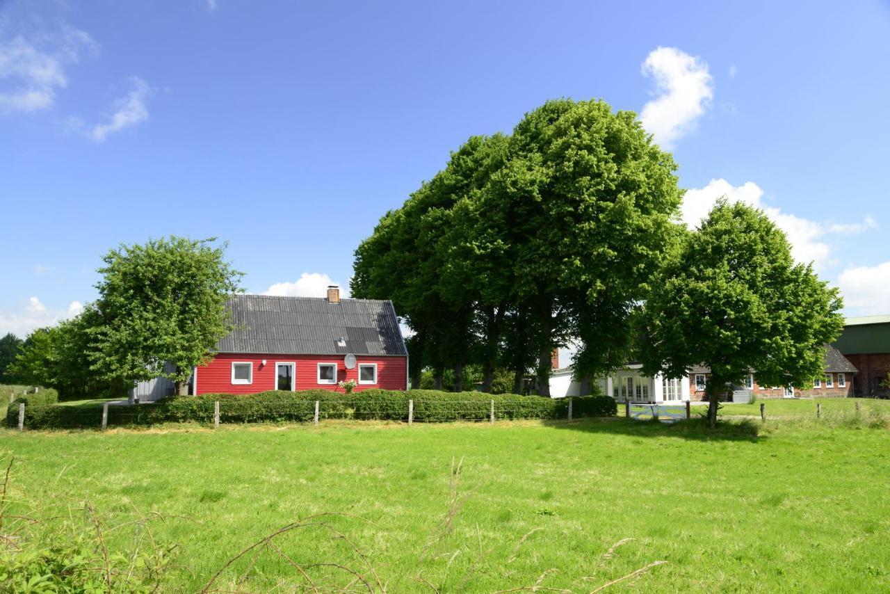 Fewo1846 - Rotes Haus - Idyllisch Gelegenes Haus Mit 2 Schlafzimmern Und Grossem Grundstueck Husby  Exteriör bild